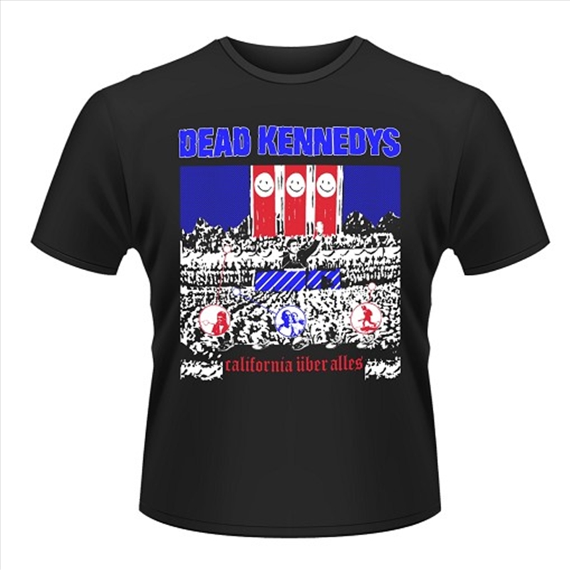 Dead Kennedys California Uber Alles Unisex Size Large Tshirt/Product Detail/Shirts