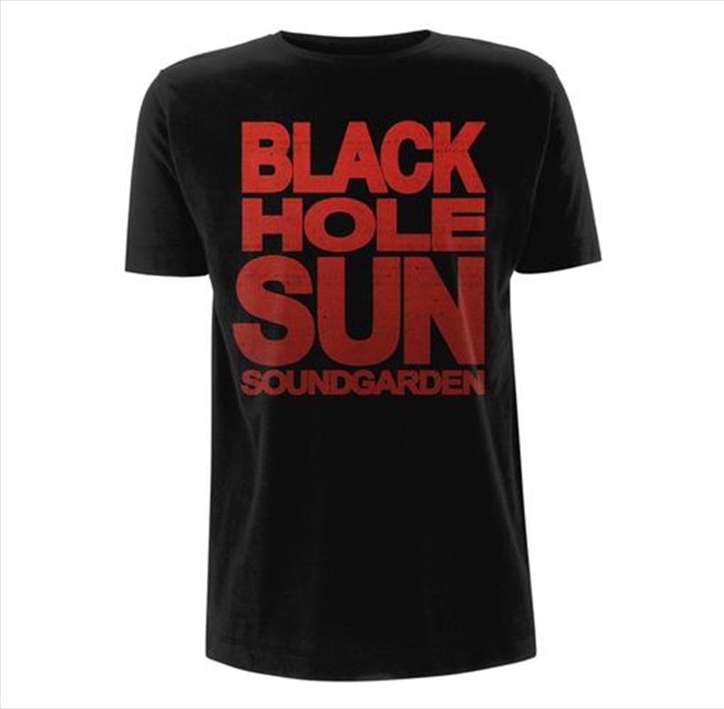 Soundgarden Black Hole Sun Unisex Size X-Large Tshirt/Product Detail/Shirts