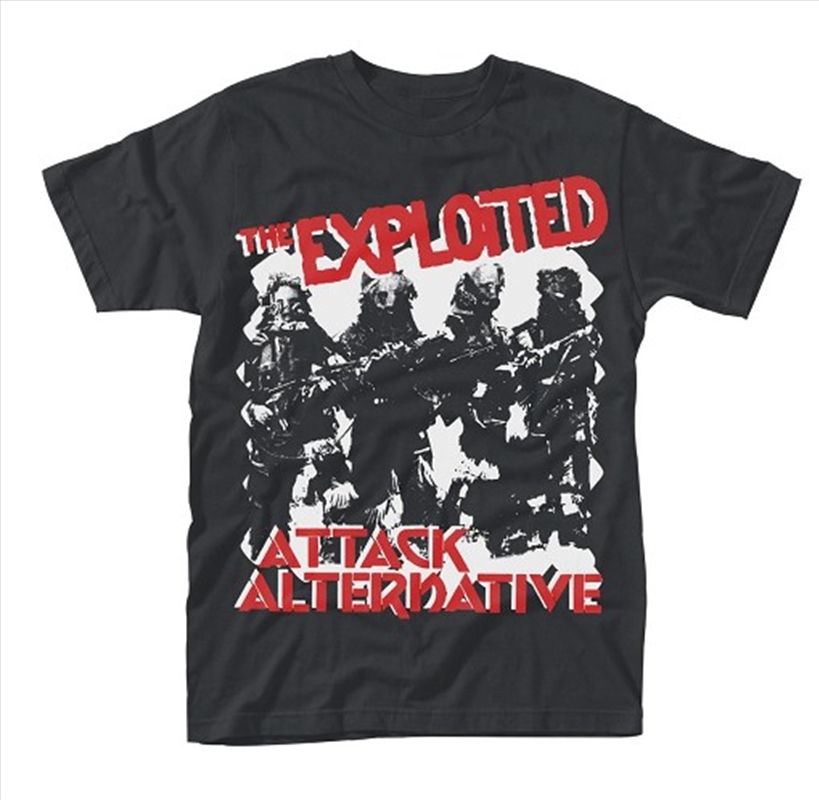 The Exploited Attack Unisex Size Xx-Large Tshirt/Product Detail/Shirts