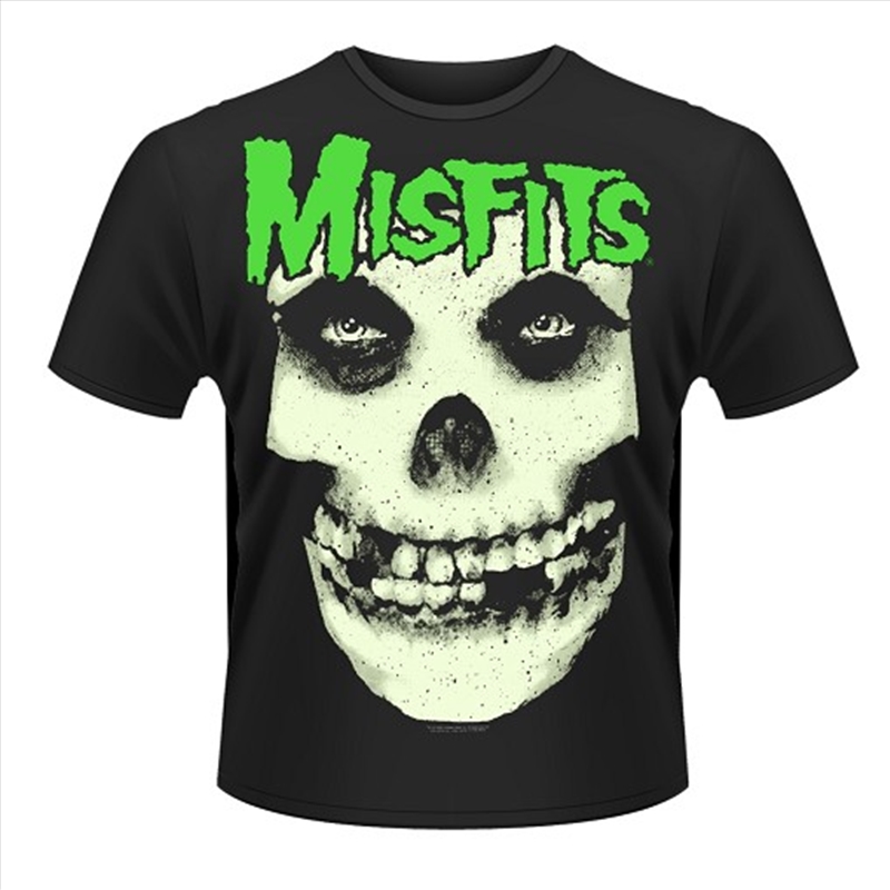 Misfits Glow Jurek Skull Unisex Size Medium Tshirt/Product Detail/Shirts