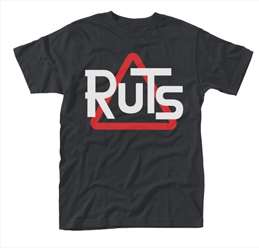 The Ruts Logo Unisex Size Medium Tshirt/Product Detail/Shirts