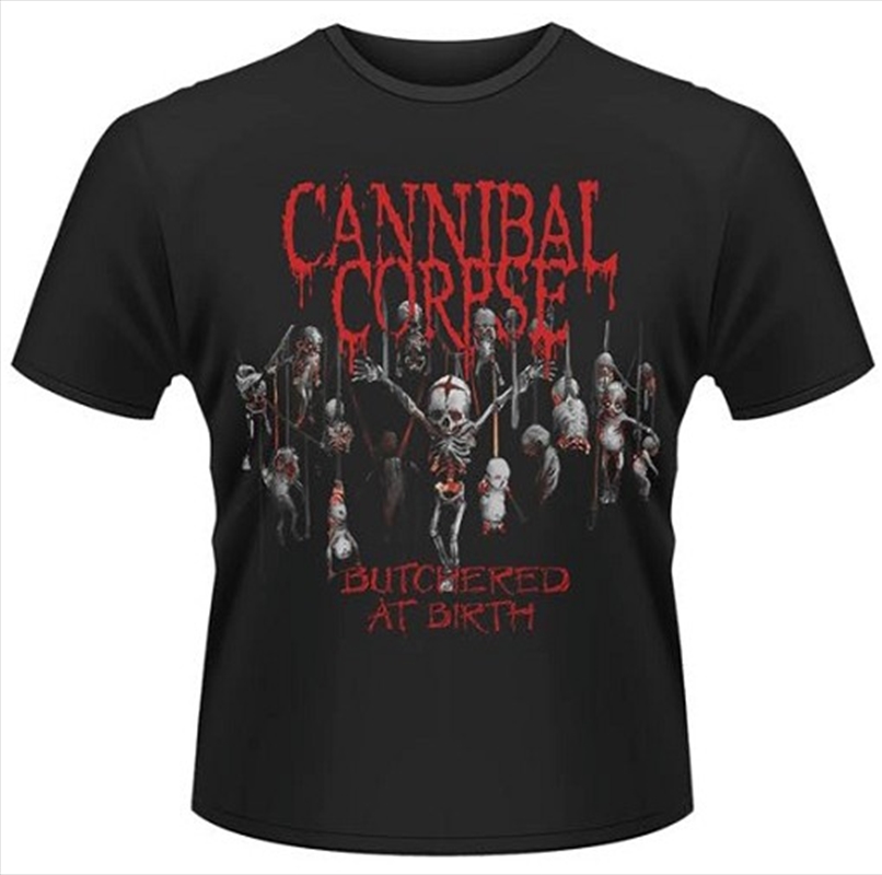 Cannibal Corpse Butchered At Birth 2015 Unisex Size X-Large Tshirt/Product Detail/Shirts