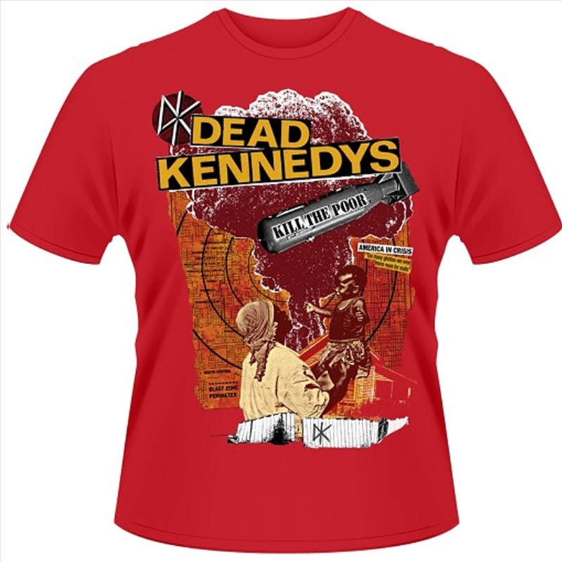 Dead Kennedys Kill The Poor Unisex Size Medium Tshirt/Product Detail/Shirts