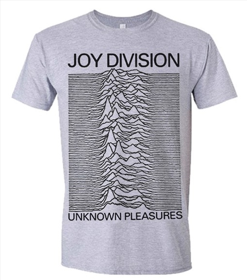 Joy Division Unknown Pleasures Grey Unisex Size Xx-Large Tshirt/Product Detail/Shirts