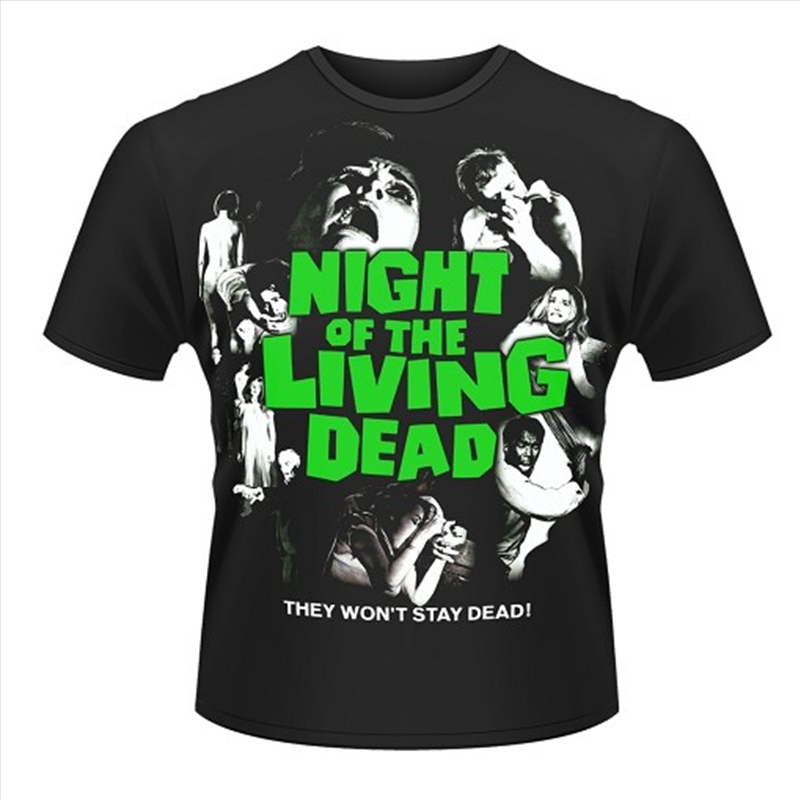 Night Of The Living Dead Unisex Size Medium Tshirt/Product Detail/Shirts