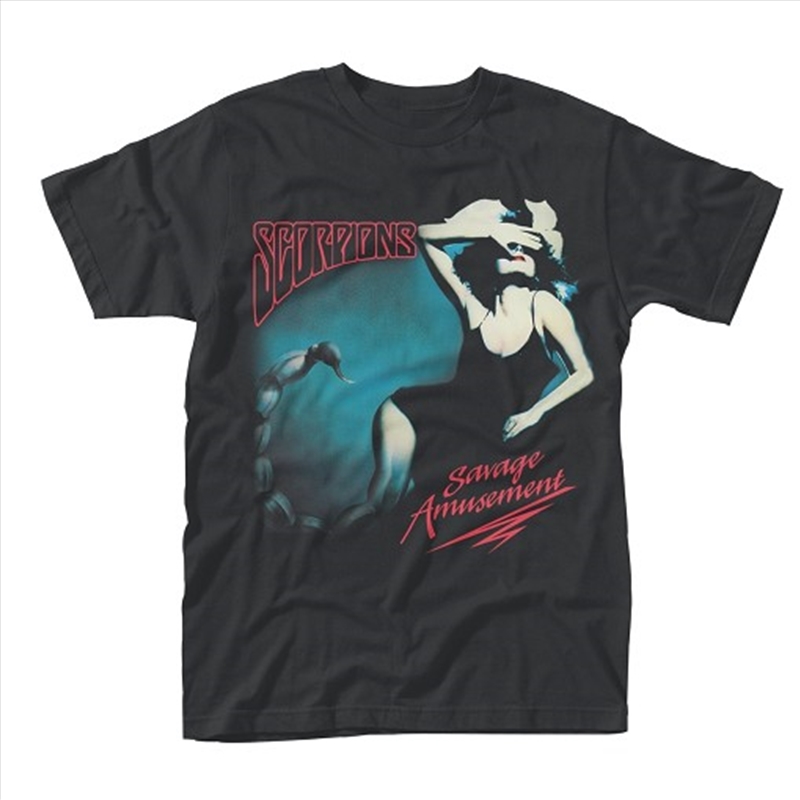 Scorpions Savage Amusement Unisex Size Medium Tshirt/Product Detail/Shirts