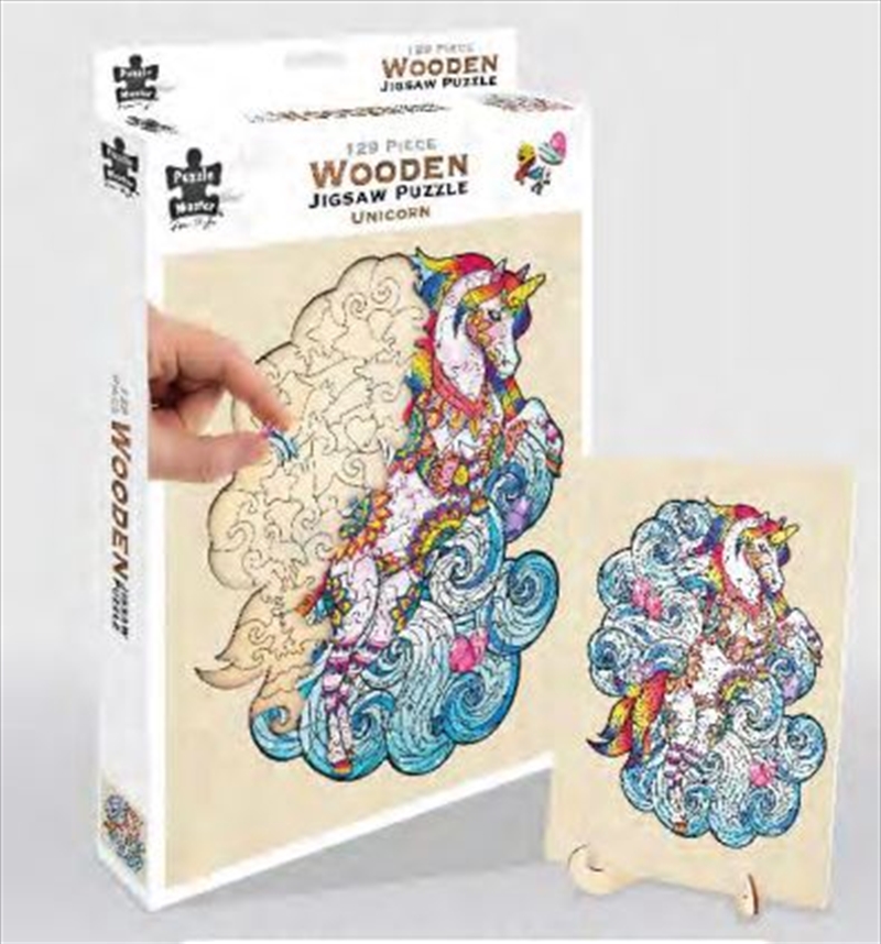 Unicorn 129 Piece Wooden Puzzle/Product Detail/Education and Kids