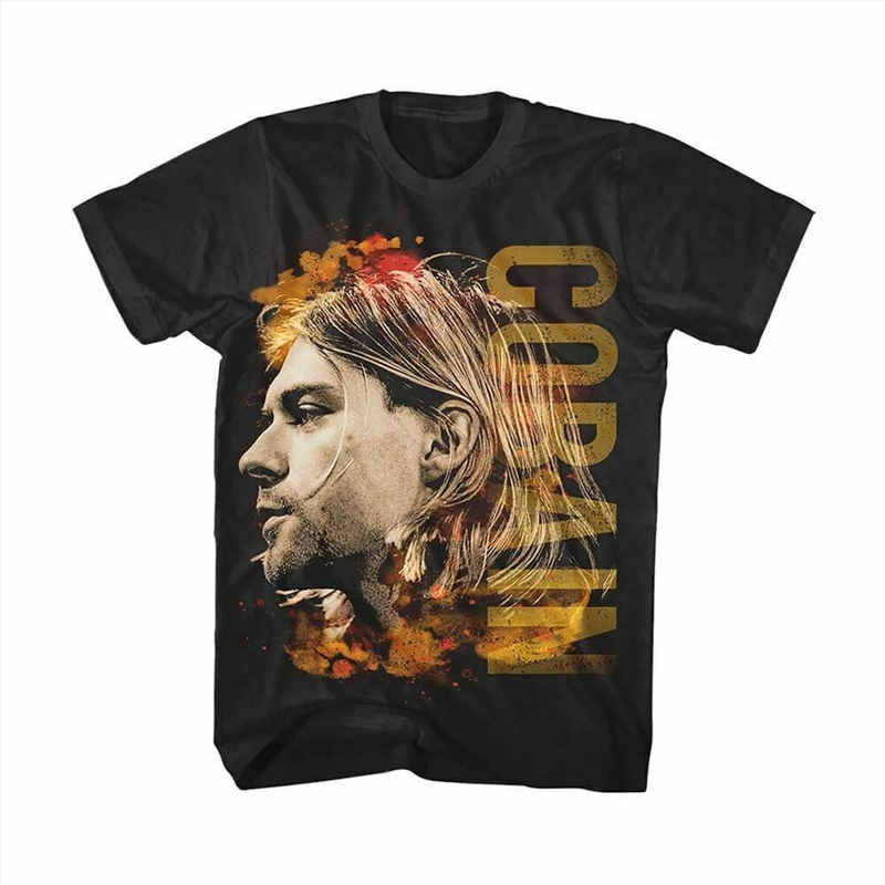 Kurt Cobain Coloured Side View Size Medium Tshirt/Product Detail/Shirts