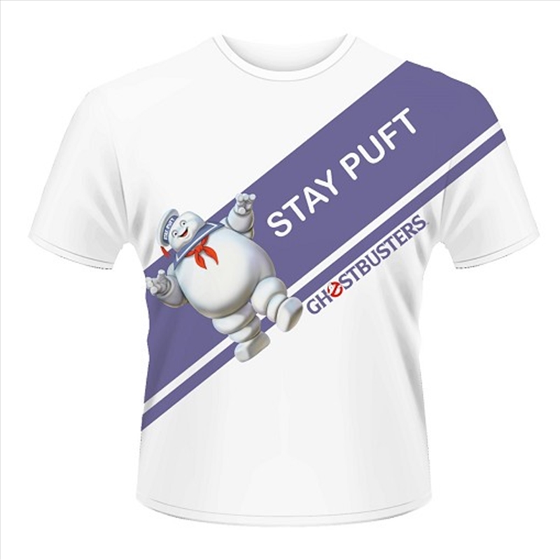 Ghostbusters Stay Puft Dye Sub Size M Tshirt/Product Detail/Shirts