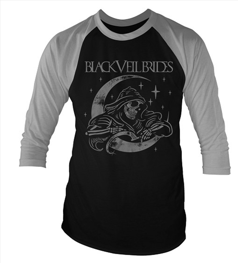 Moon Reaper (3/4 Sleeve Baseball Tee Unisex: Xx-Large)/Product Detail/Shirts