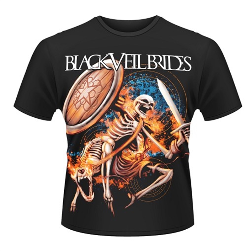 Black Veil Brides Skelewarrior S Tshirt/Product Detail/Shirts