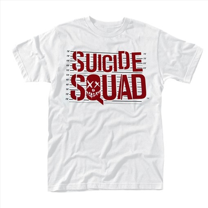 Suicide Squad Logo Line Up Size XL Tshirt/Product Detail/Shirts