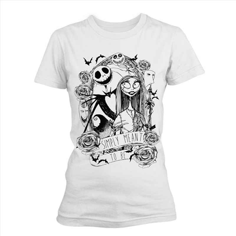 Nightmare Before Christmas Simply Meant To Be Size Womens 14 Tshirt/Product Detail/Shirts