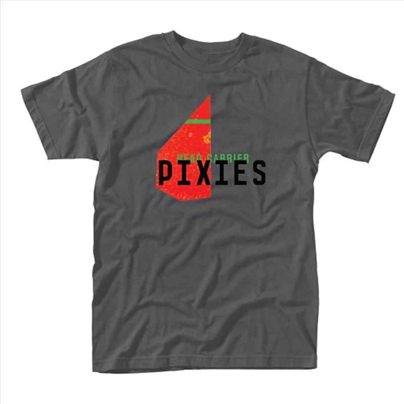 Pixies Head Carrier Grey Size Large Tshirt/Product Detail/Shirts