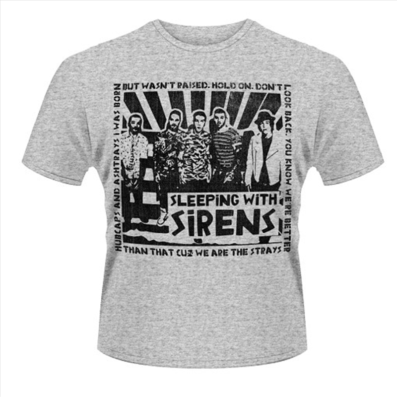 Sleeping With Sirens Clipping Size Large Tshirt/Product Detail/Shirts