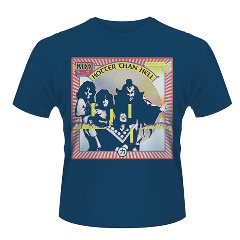 Buy Kiss Tshirt - Hotter Than Hell Size Medium, Tshirts | Sanity