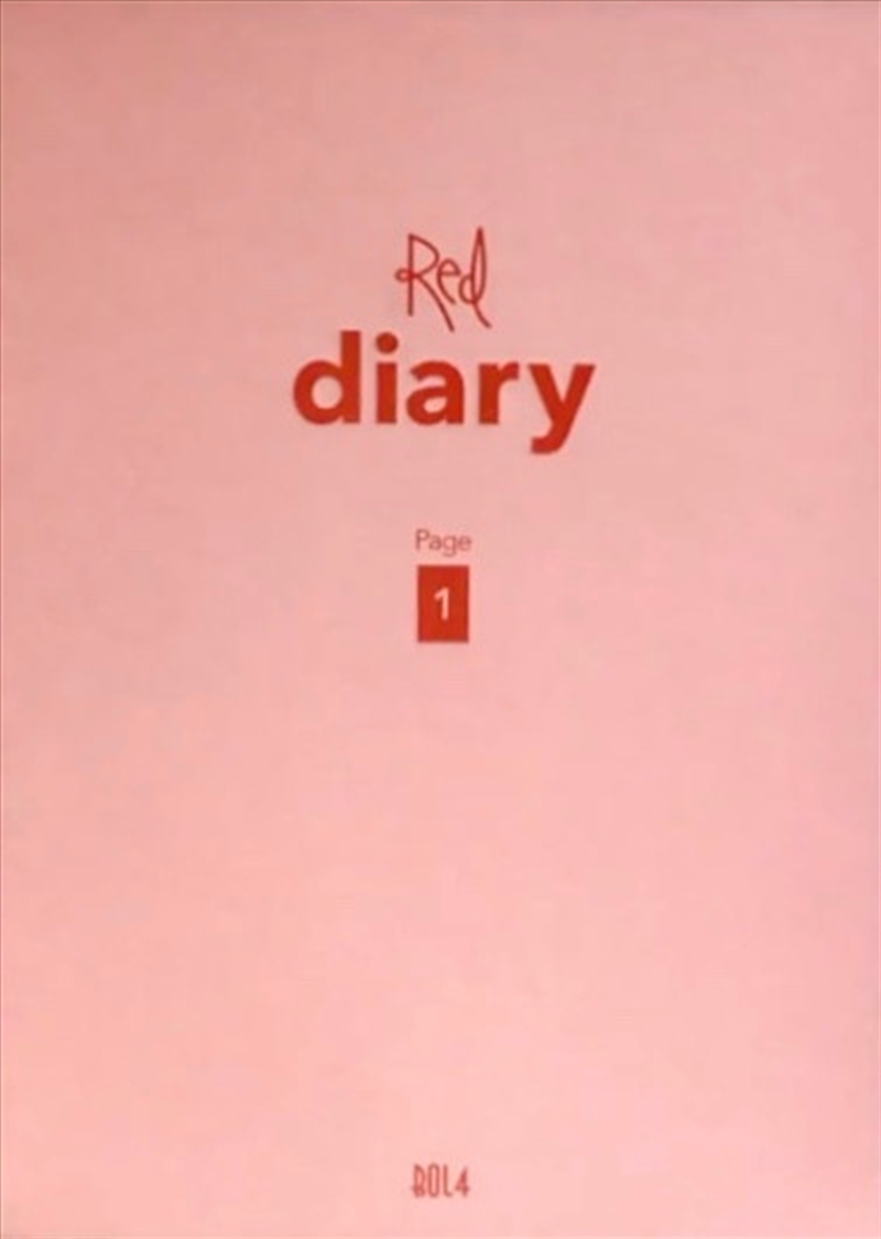 Buy Red Diary Page1 Online | Sanity