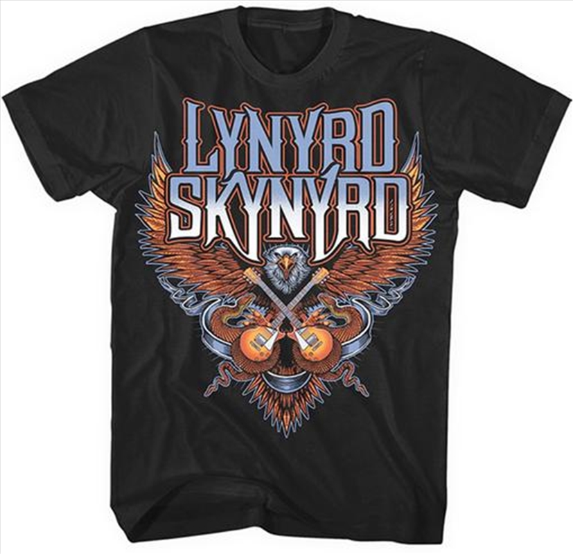 Lynyrd Skynyrd Crossed Guitars Size Small Tshirt/Product Detail/Shirts