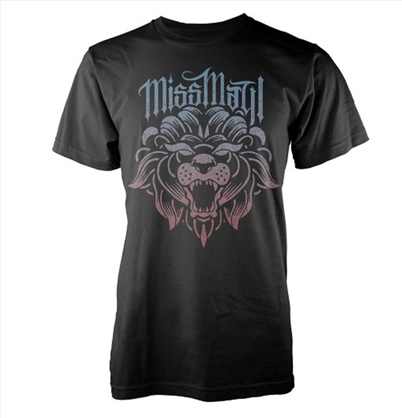 Miss May I Fade Lion Size Small Tshirt/Product Detail/Shirts