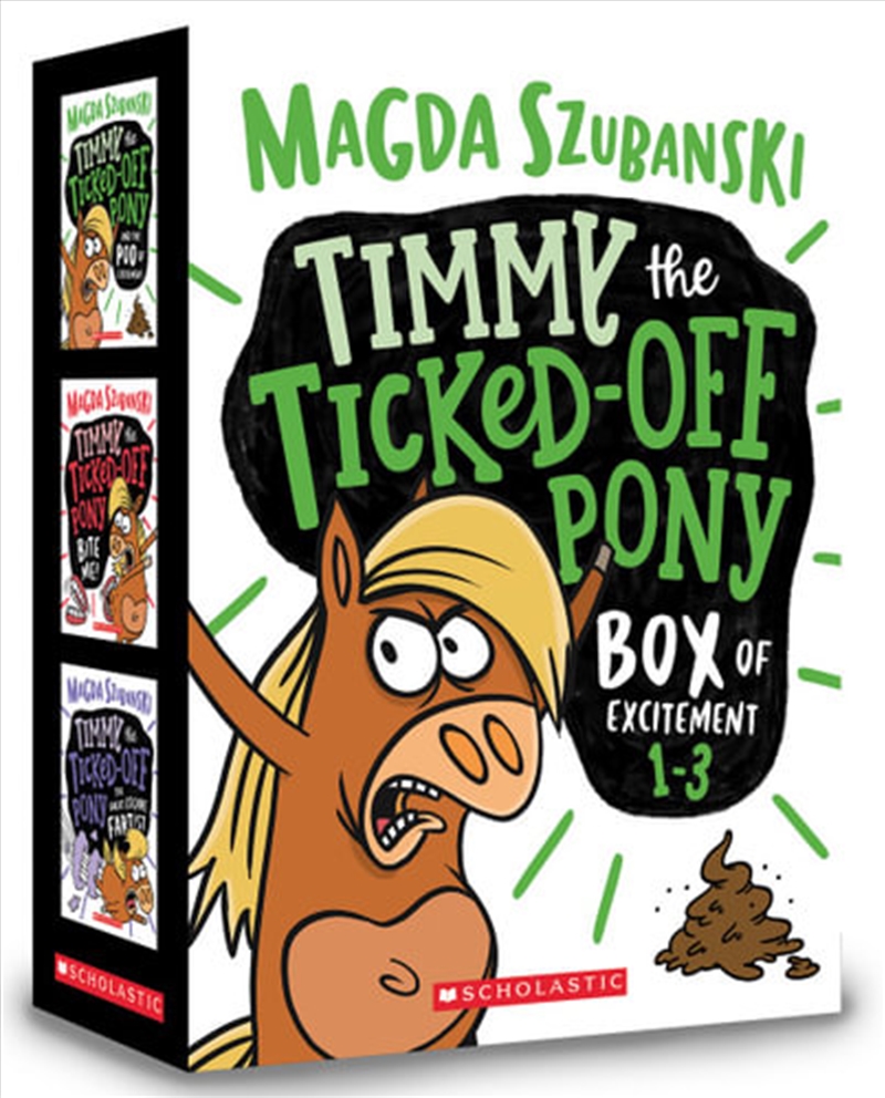 Timmy the Ticked-Off Pony Box of Excitement 1-3/Product Detail/Childrens Fiction Books