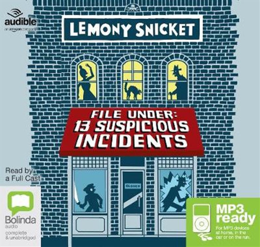 File Under: 13 Suspicious Incidents/Product Detail/General Fiction Books