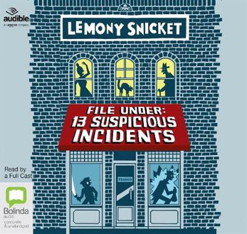 File Under: 13 Suspicious Incidents/Product Detail/General Fiction Books