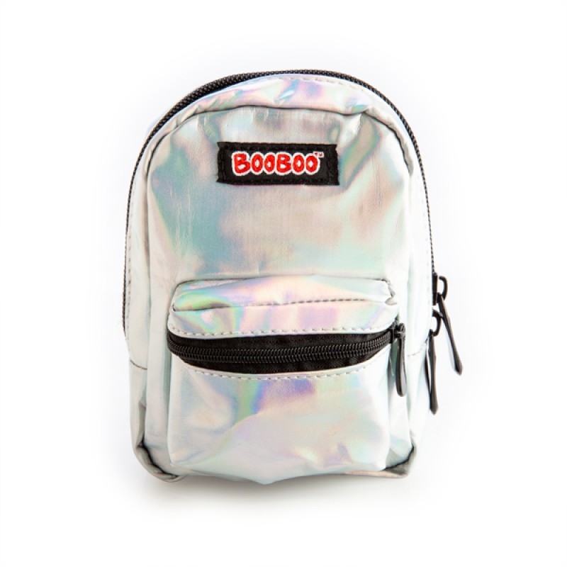 Iridescent Silver BooBoo Backpack Mini/Product Detail/Bags