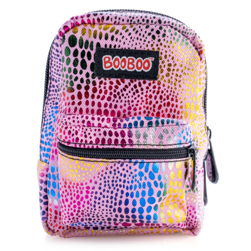 Pink Rainbow Foil BooBoo Backpack Mini/Product Detail/Bags