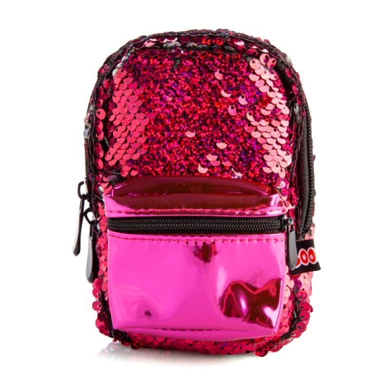 Fuchsia Sequins BooBoo Backpack Mini/Product Detail/Bags