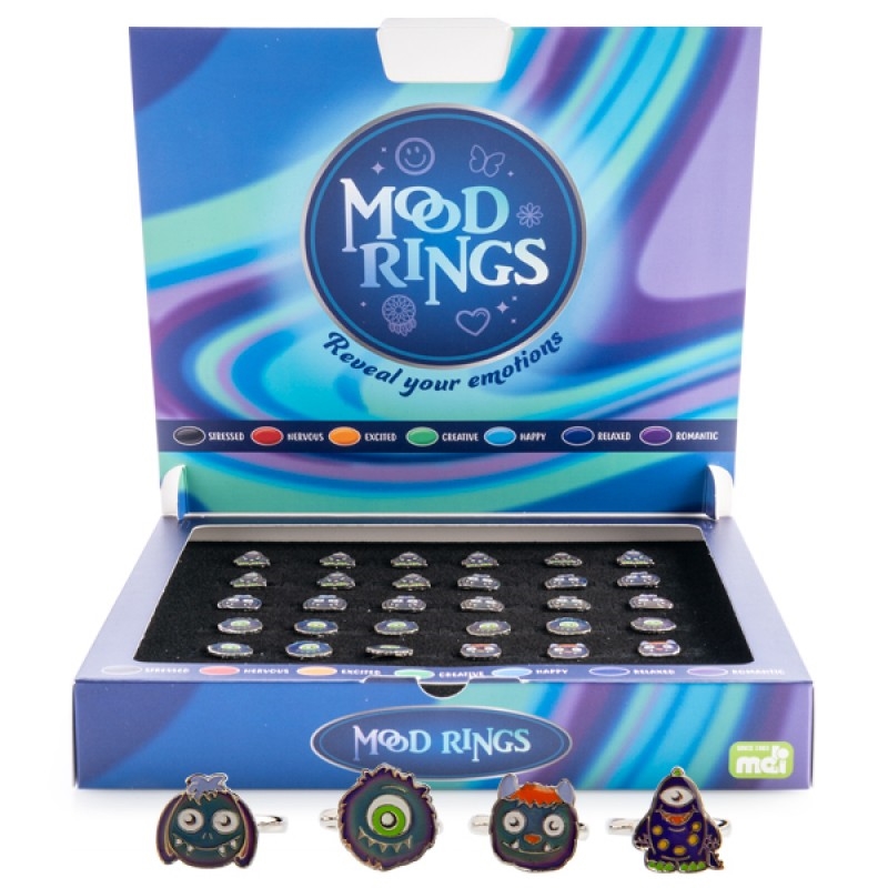 Monsterlings Mood Ring (SENT AT RANDOM)/Product Detail/Jewellery