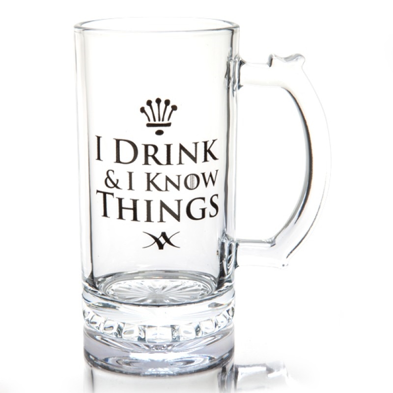 I Drink & I Know Things Beer Stein/Product Detail/Beer