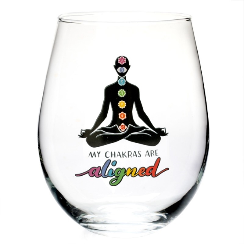 Chakra Tallulah Wellness Stemless Glass/Product Detail/Glasses, Tumblers & Cups