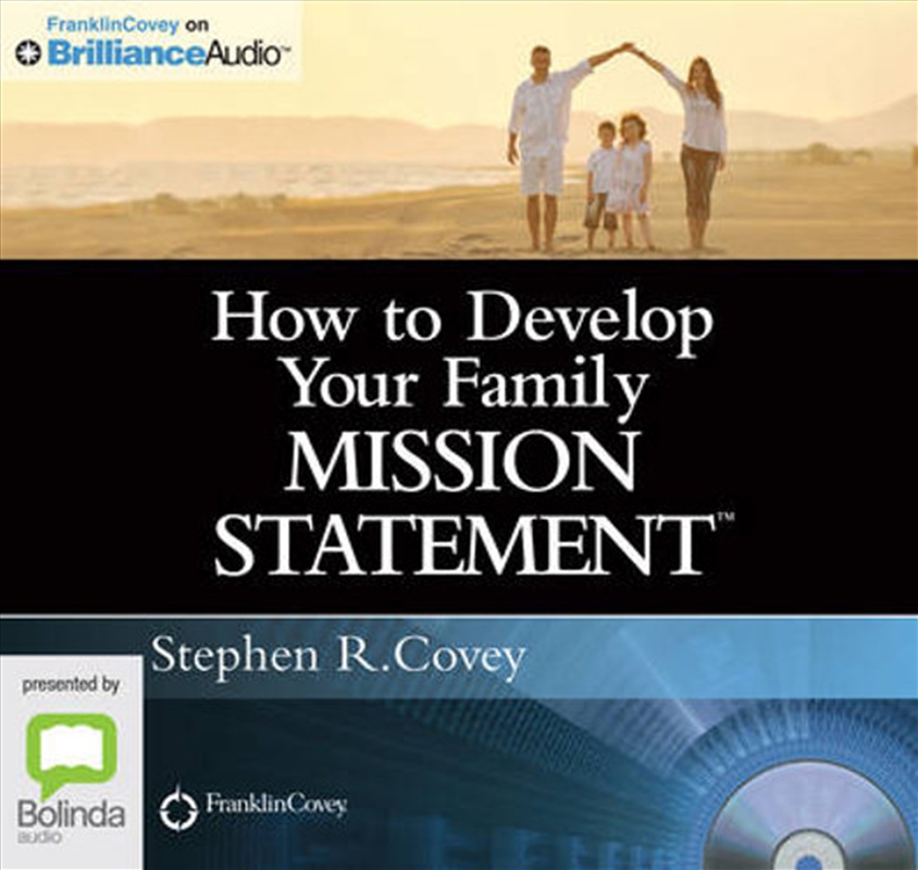 How to Develop Your Family Mission Statement/Product Detail/Self Help & Personal Development