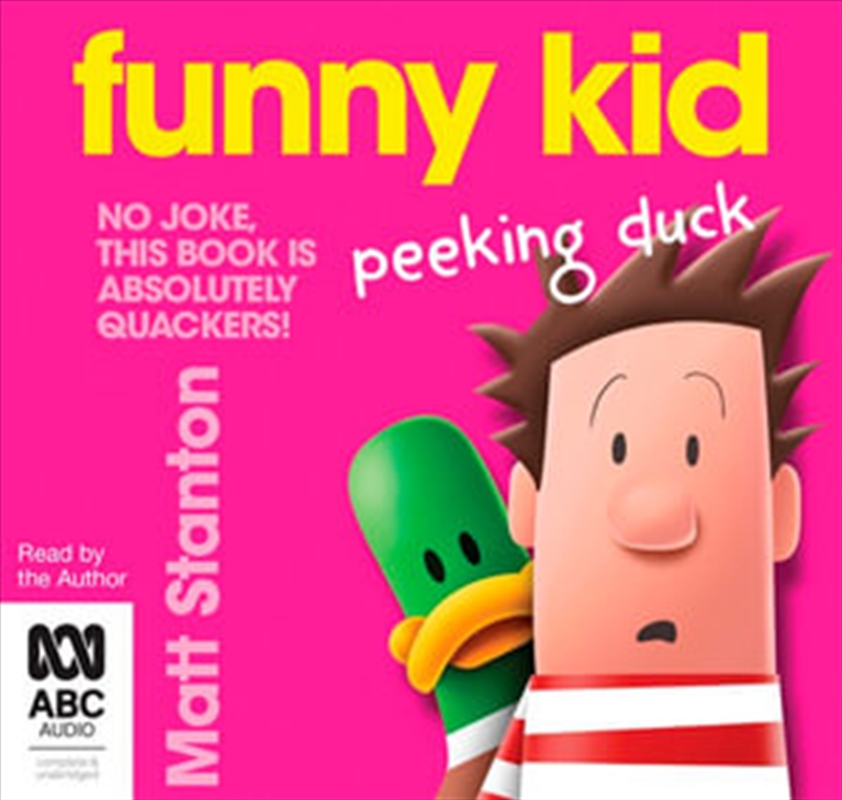 Funny Kid Peeking Duck/Product Detail/Childrens Fiction Books