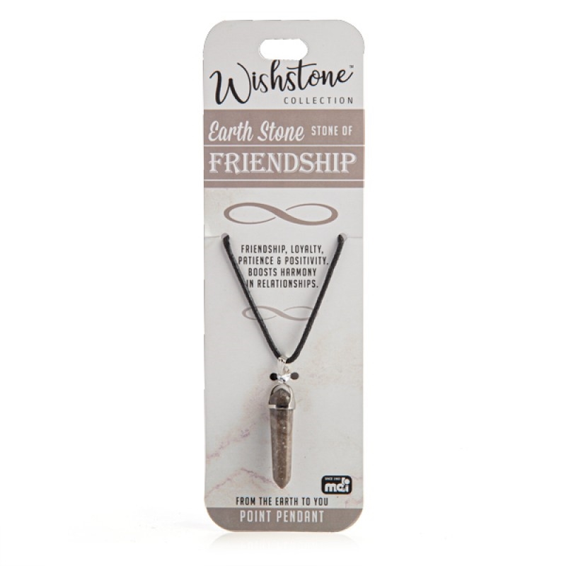 Wishstone Collection Earth Stone Point Pendant/Product Detail/Jewellery