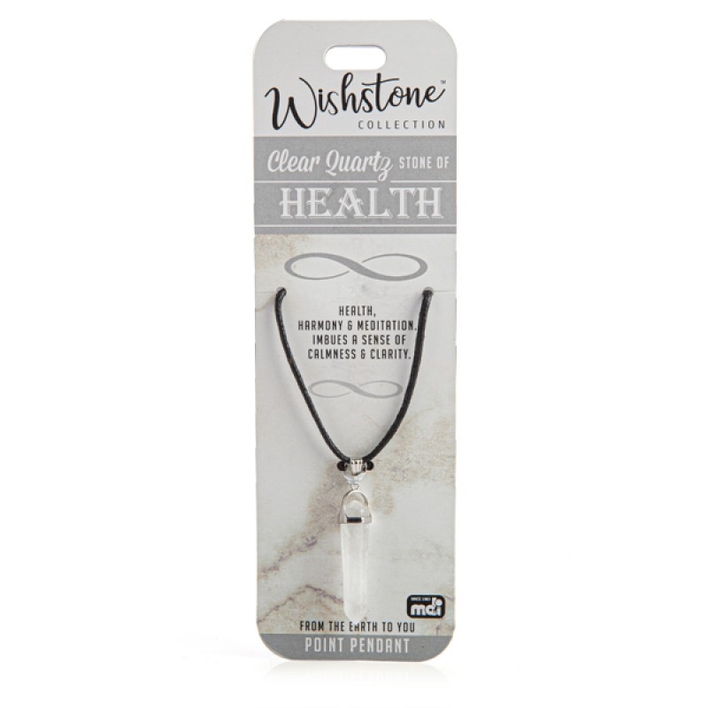 Wishstone Collection Clear Quartz Point Pendant/Product Detail/Jewellery