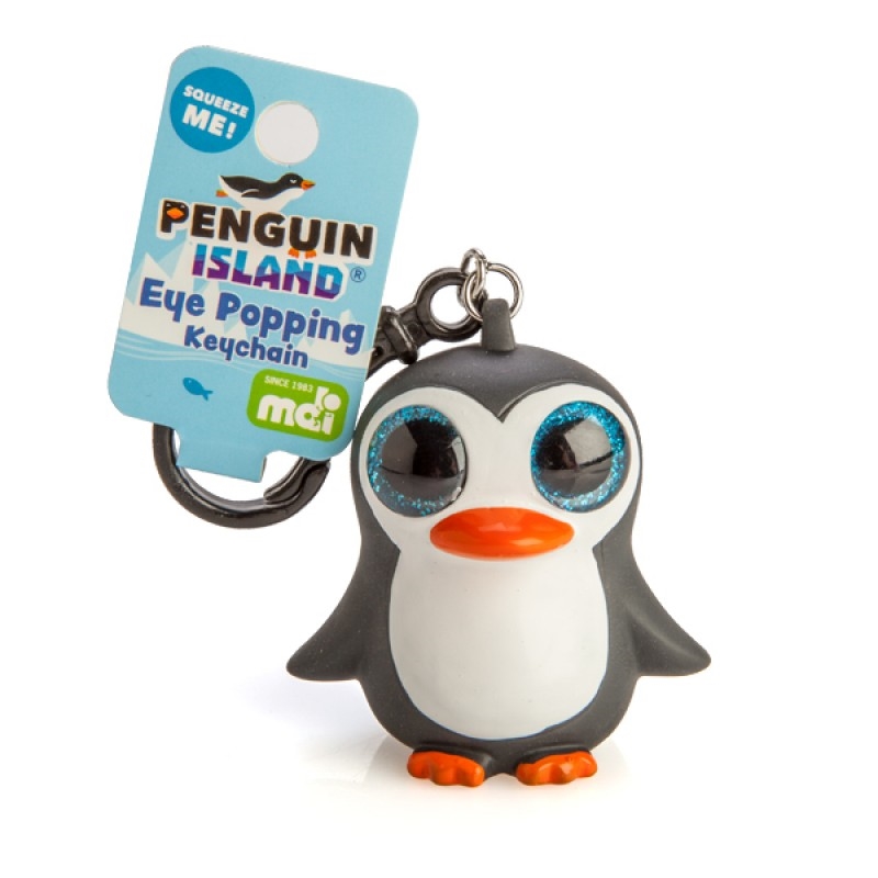 Penguin Island Eye Popper Keychain/Product Detail/Keyrings