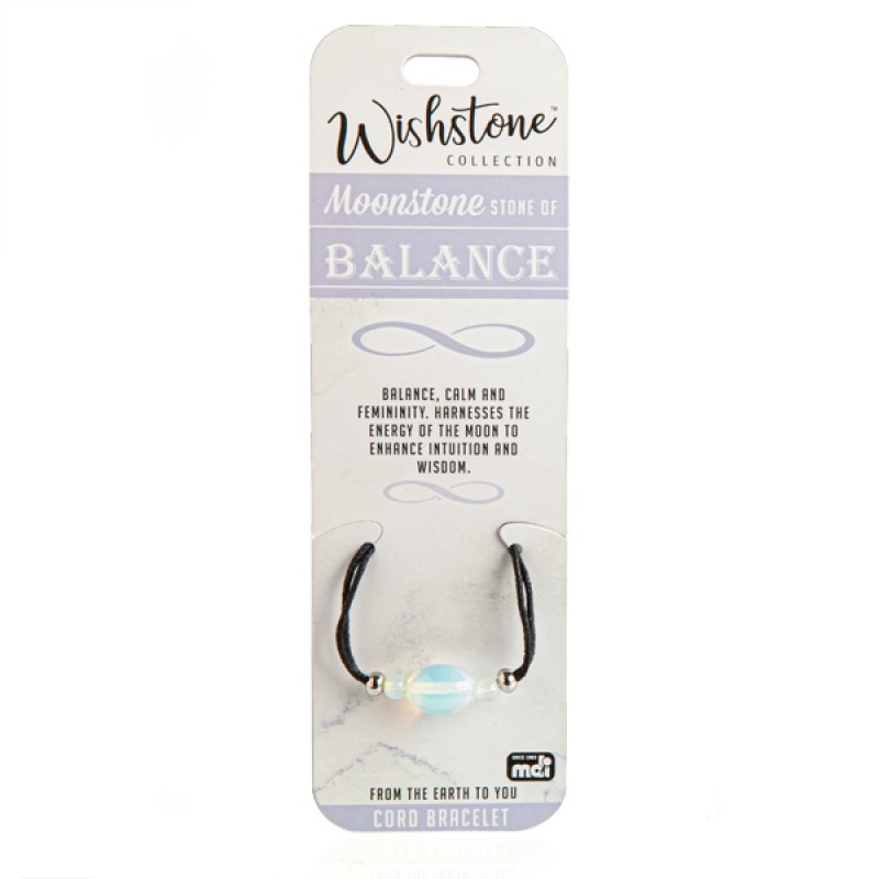 Wishstone Collection Moonstone Cord Bracelet/Product Detail/Jewellery