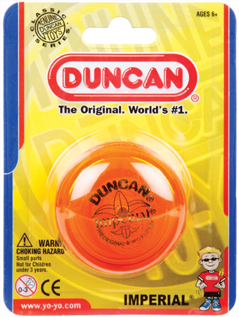 Duncan Yo Yo Beginner Imperial (Assorted Colours) SENT AT RANDOM/Product Detail/Fidget & Sensory