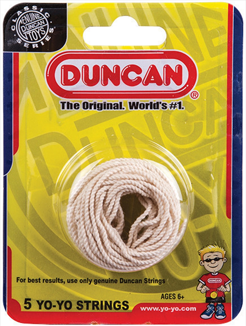 Duncan Yo Yo Strings 5 Pack White (100% Cotton)/Product Detail/Fidget & Sensory