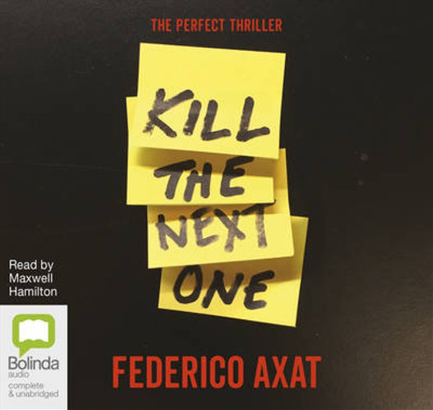 Kill the Next One/Product Detail/Thrillers & Horror Books