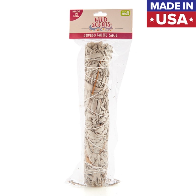 Wild Scents Jumbo White Sage Smudge/Product Detail/Burners and Incense