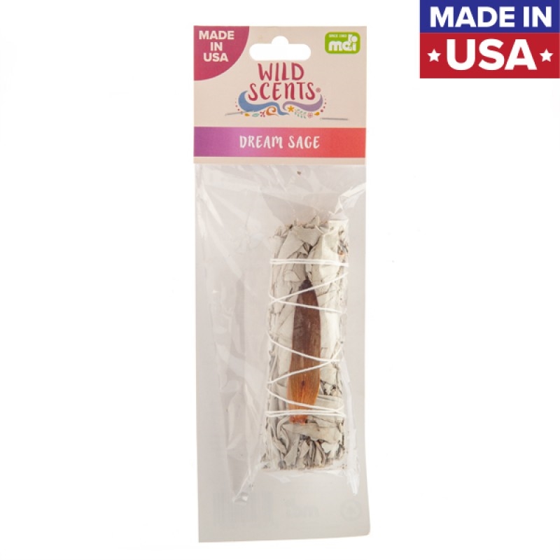 Wild Scents Dream Sage & Herbs Smudge Stick/Product Detail/Burners and Incense