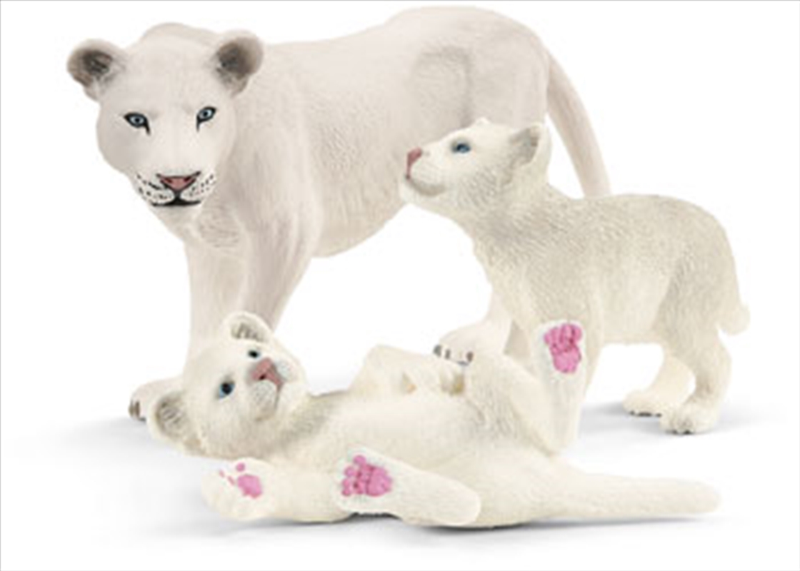 Schleich - Lion mother with cubs/Product Detail/Play Sets