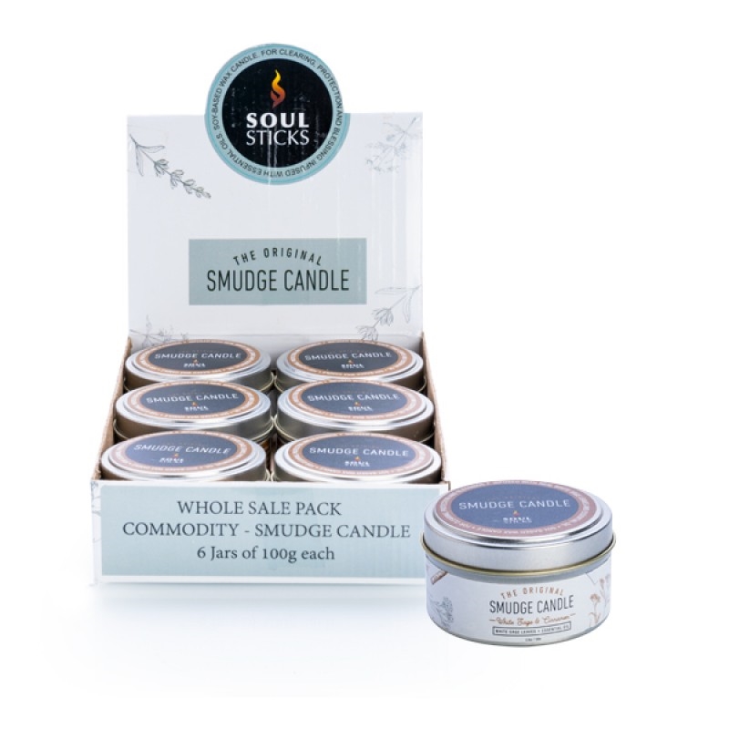 Soul Sticks White Sage and Cinnamon Smudge Candle (SENT AT RANDOM)/Product Detail/Candles