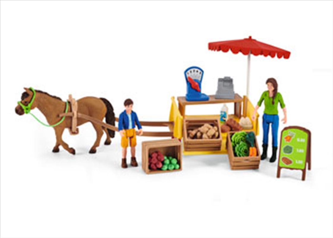 Schleich - Sunny Day Mobile Farm Stand/Product Detail/Play Sets