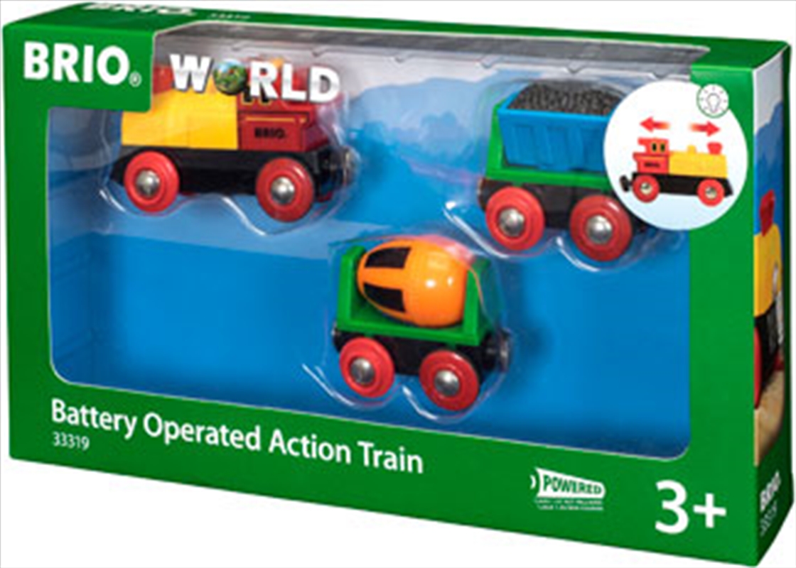 BRIO B/O - Battery Operated Action Train/Product Detail/Building Sets & Blocks