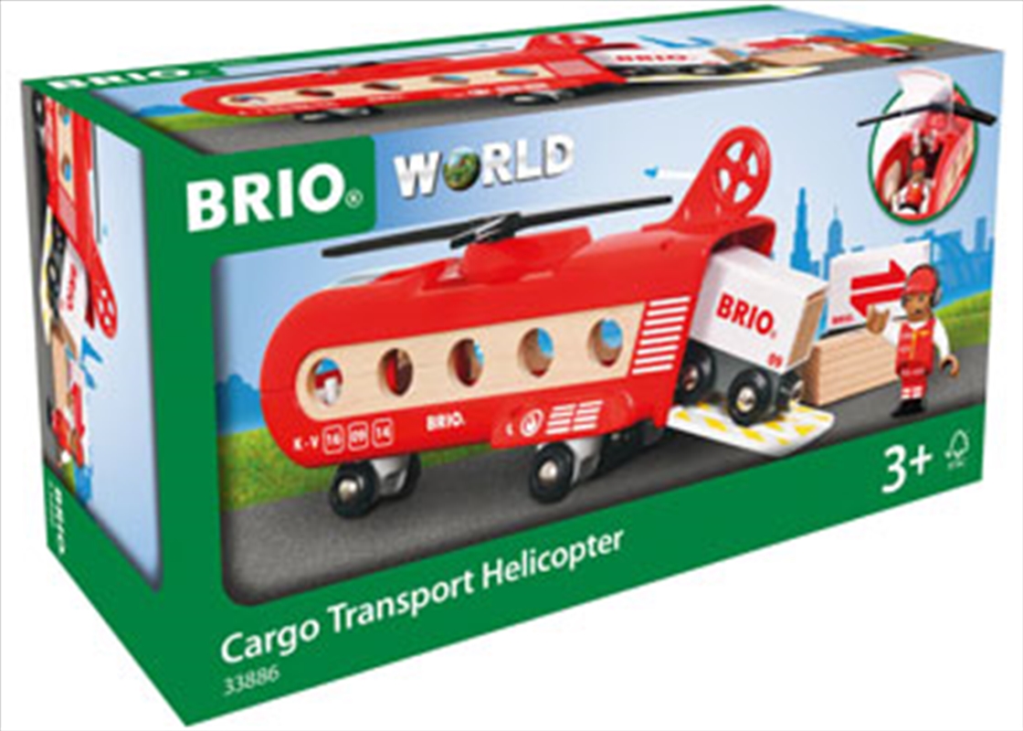 BRIO Vehicle - Cargo Transport Helicopter, 8 piecess/Product Detail/Building Sets & Blocks