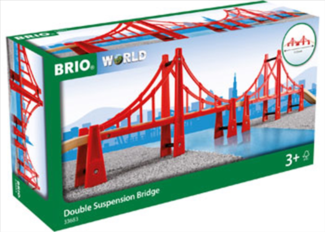 BRIO Bridge - Double Suspension Bridge, 5 pieces/Product Detail/Building Sets & Blocks