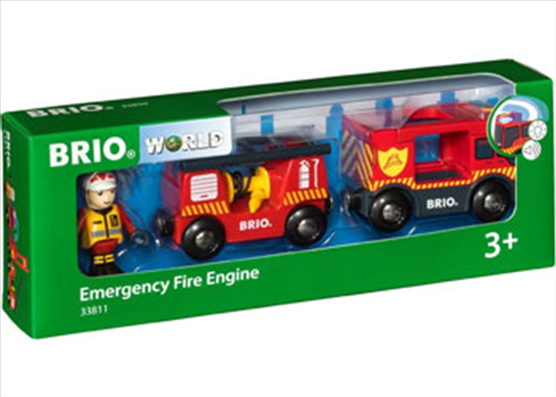 BRIO Vehicle - Emergency Fire Engine, 3 pieces/Product Detail/Building Sets & Blocks